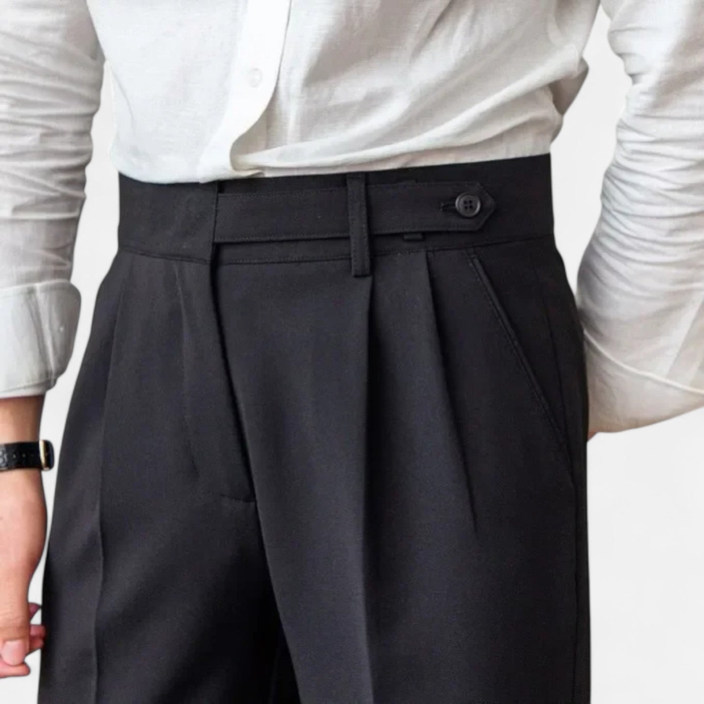 MÓLI I Pantalones italianos para hombre Elegancia atemporal