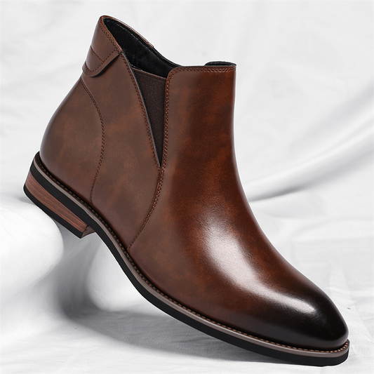 DROM I Elegantes botas Chelsea de cuero