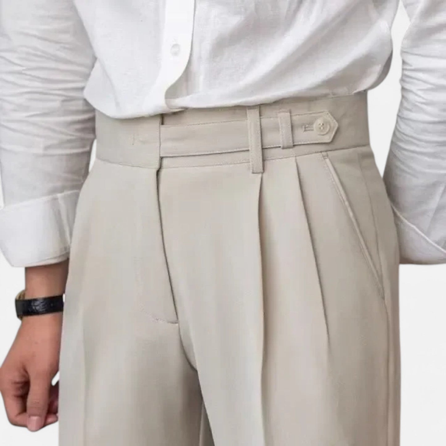 MÓLI I Pantalones italianos para hombre Elegancia atemporal