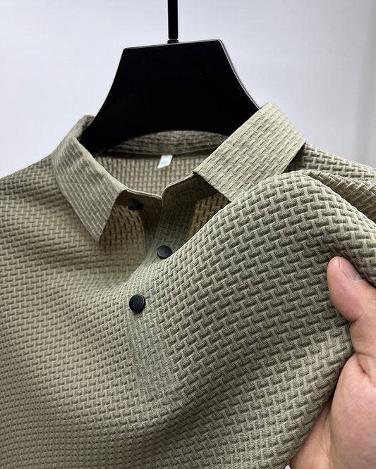 GOICO I Camicia fresca a manica corta da uomo