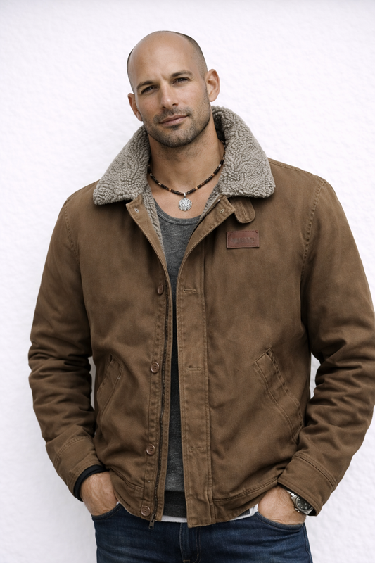 BLOT I Elegante chaqueta acolchada de lana