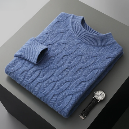 LINO I Elegante maglione stampato in cashmere