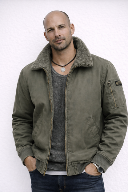 TROY I Chaqueta de algodón con forro polar