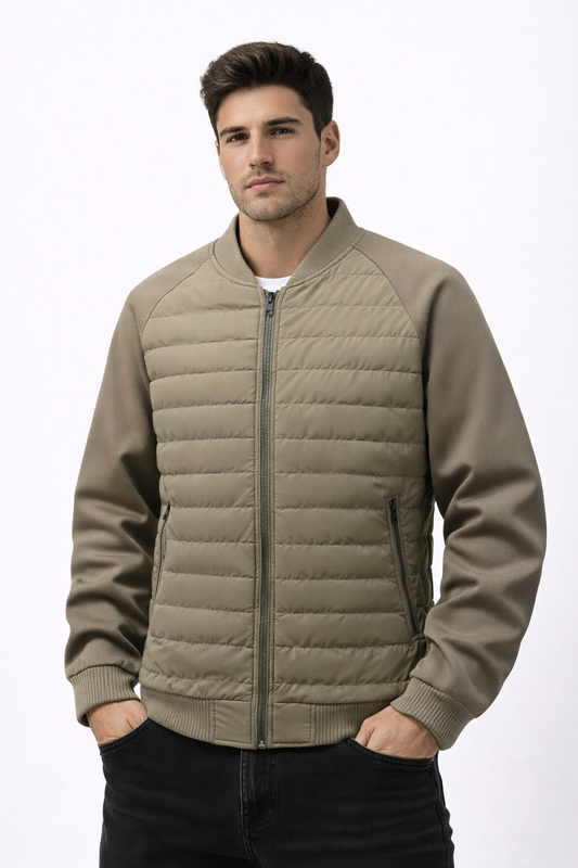 SERO I Elegante chaqueta bomber cálida