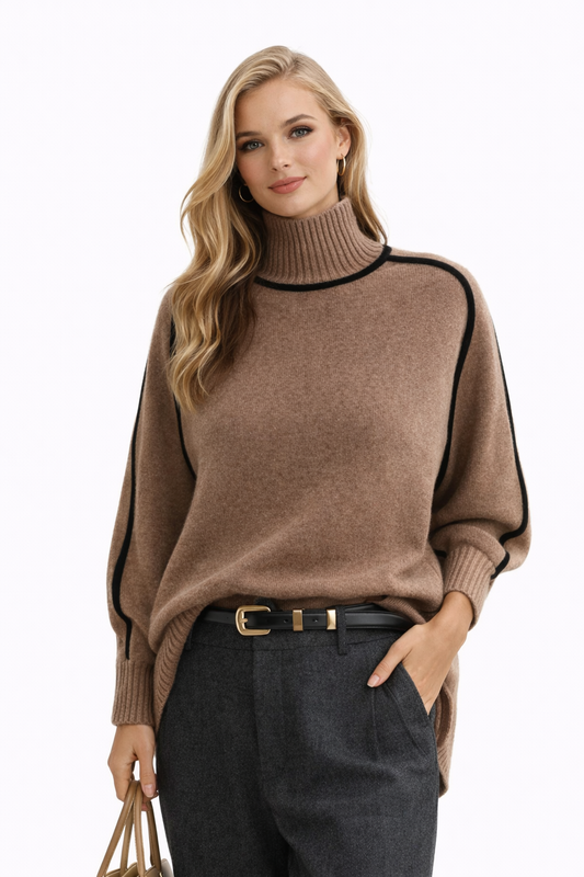 LARAY | Suéter de mujer con cuello alto