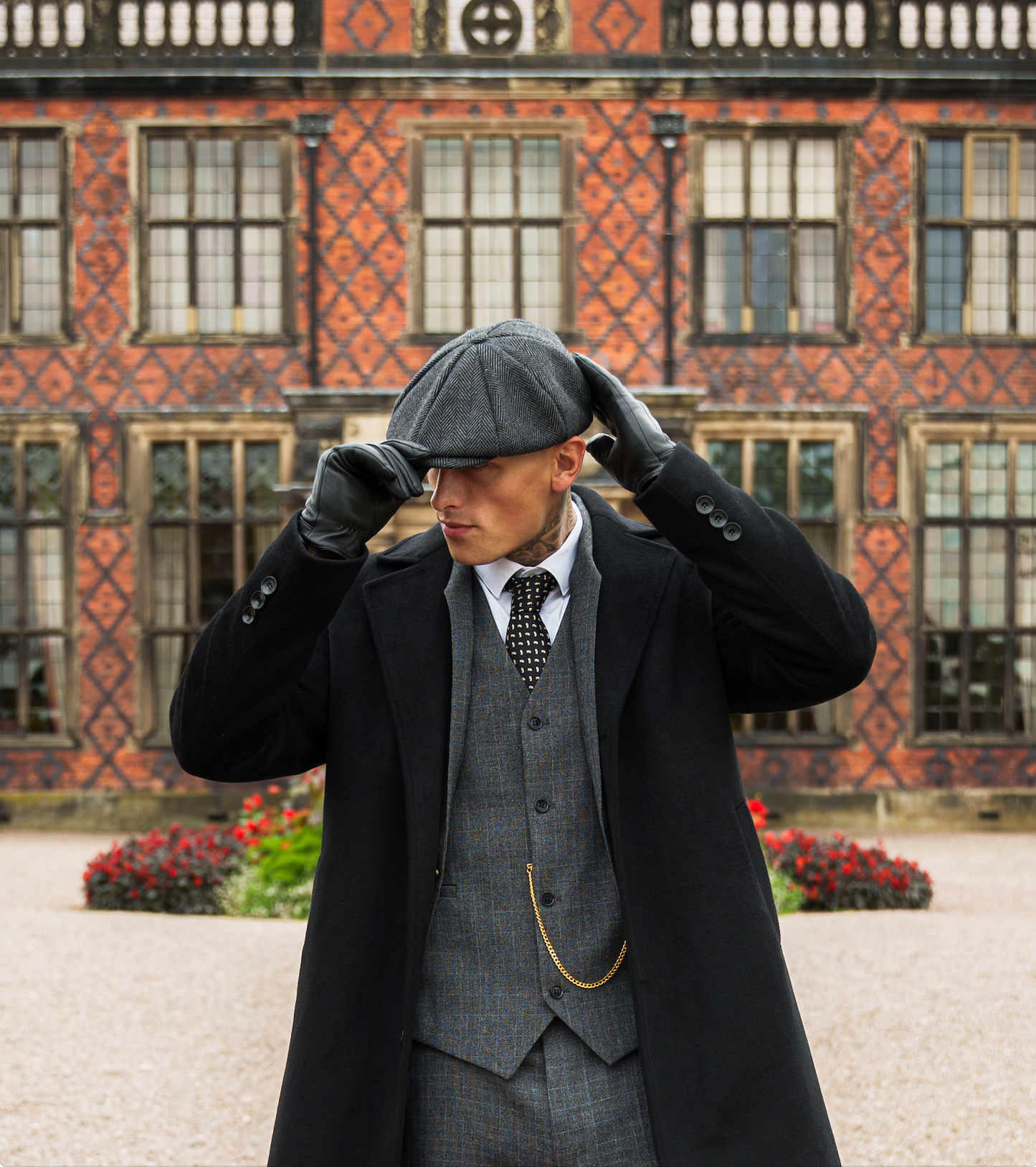 Elegant leather gloves