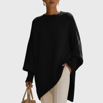 LIVIA | Suéter-poncho Oversize
