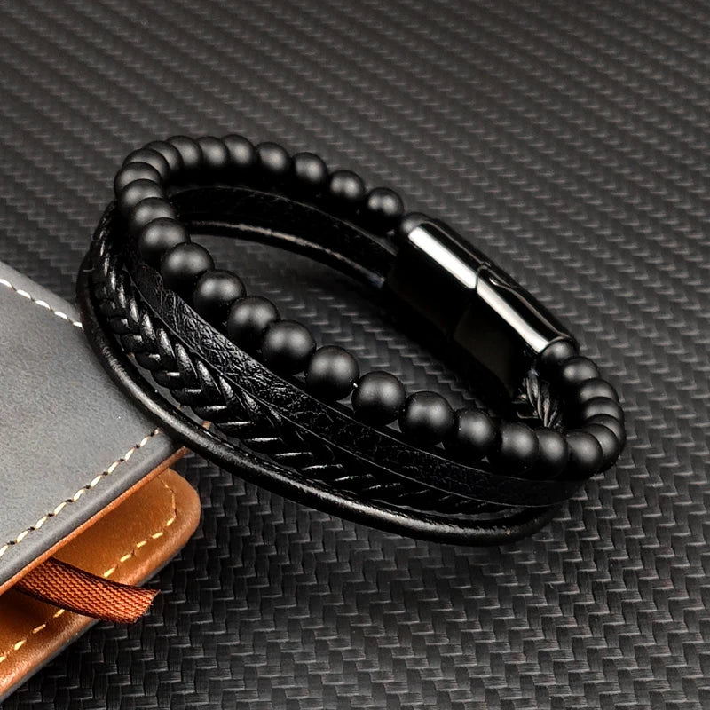 Luxury steel bracelet for men