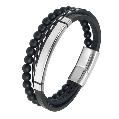 Luxury steel bracelet for men