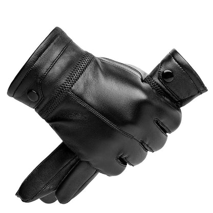 Elegant leather gloves