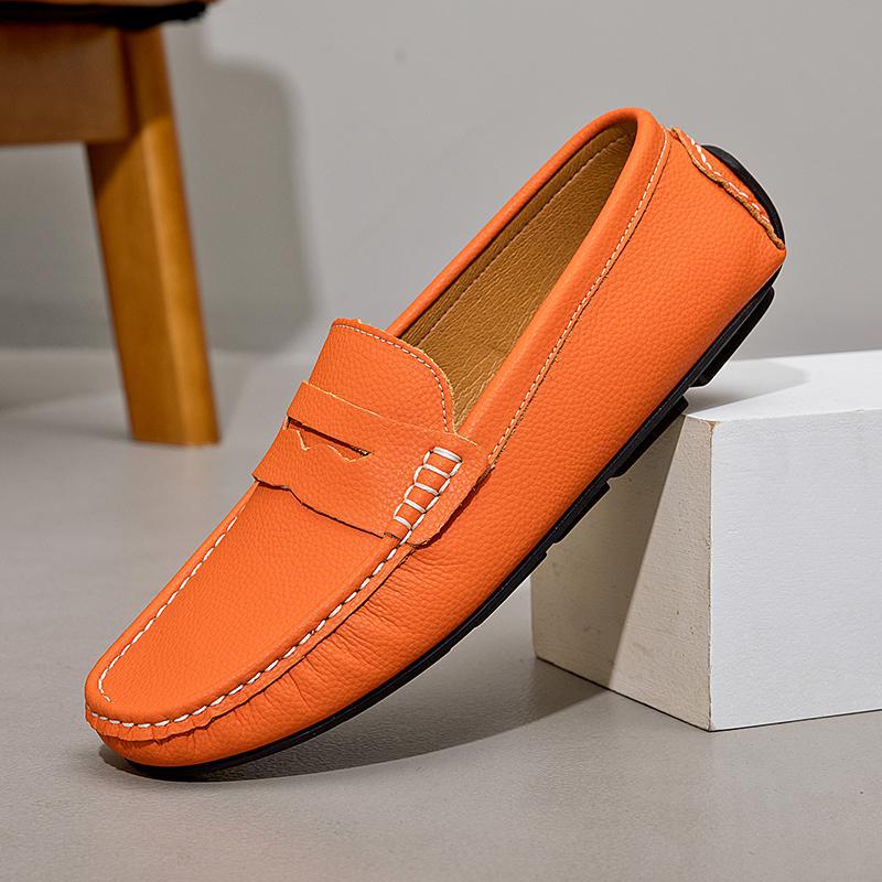 MELO I Chic Leather Loafers