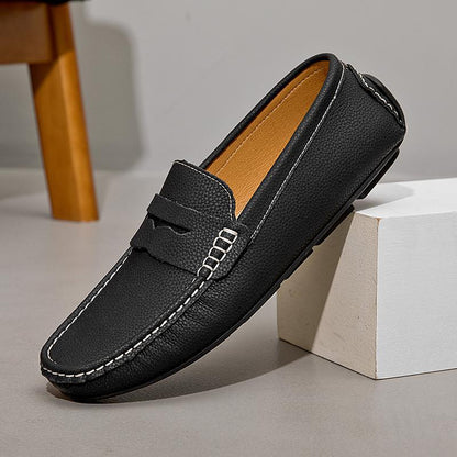 MELO I Chic Leather Loafers