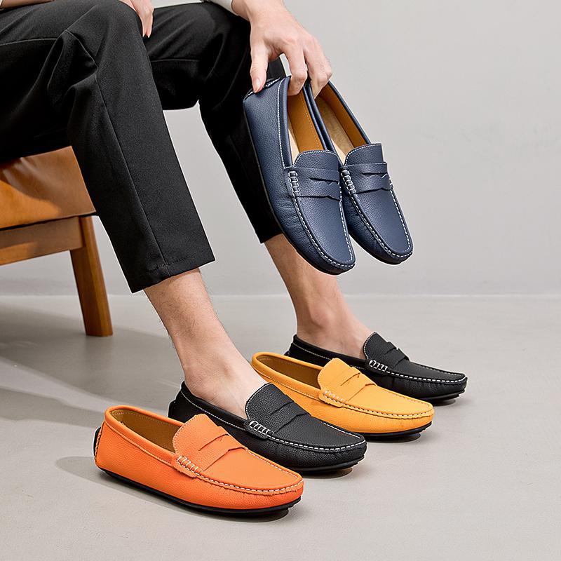 MELO I Chic Leather Loafers
