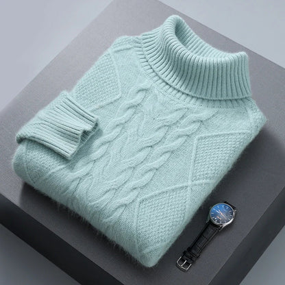 LOMA I Elegante maglione di cashmere stampato