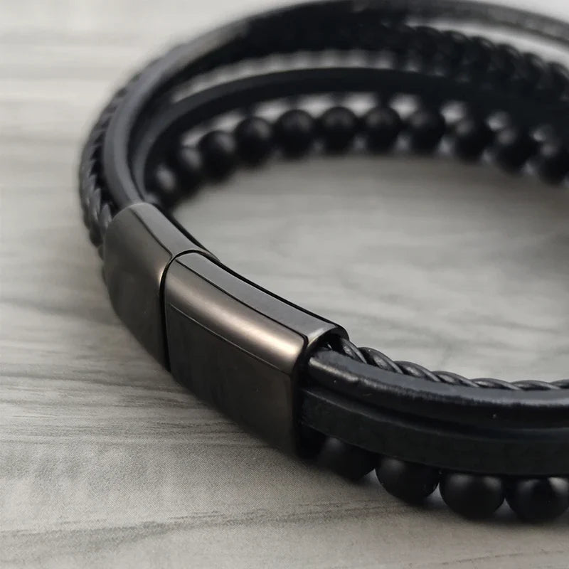 Luxury steel bracelet for men