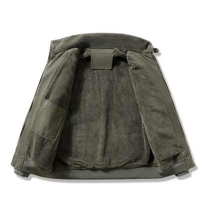 TROY I Chaqueta de algodón con forro polar