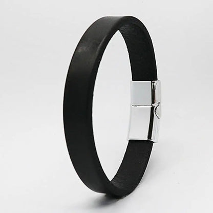 Men's leather bracelet