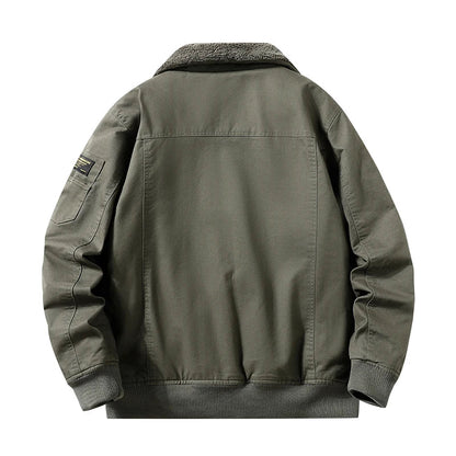 TROY I Chaqueta de algodón con forro polar