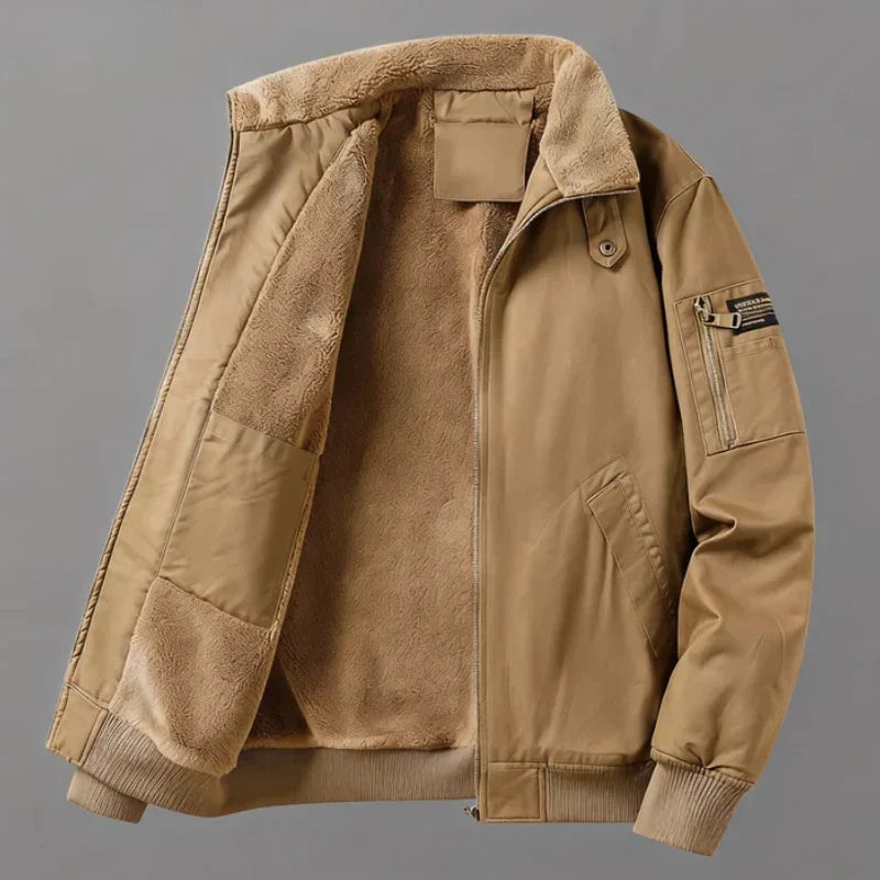 TROY I Chaqueta de algodón con forro polar