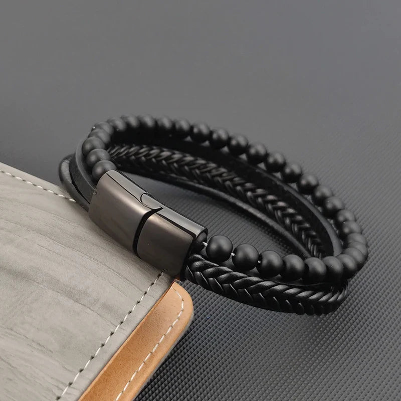 Luxury steel bracelet for men