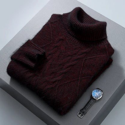 LOMA I Elegante maglione di cashmere stampato