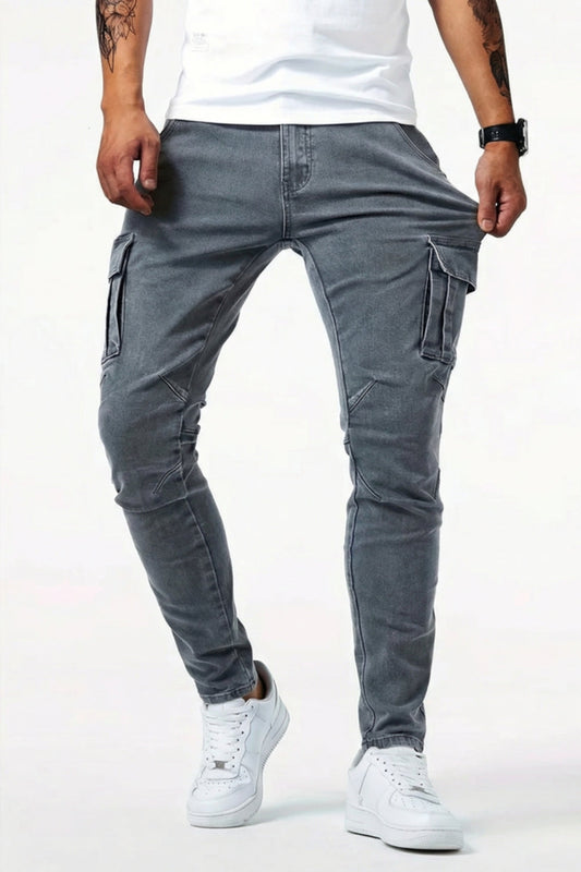 PARROT | ELASTIC CARGO JEANS