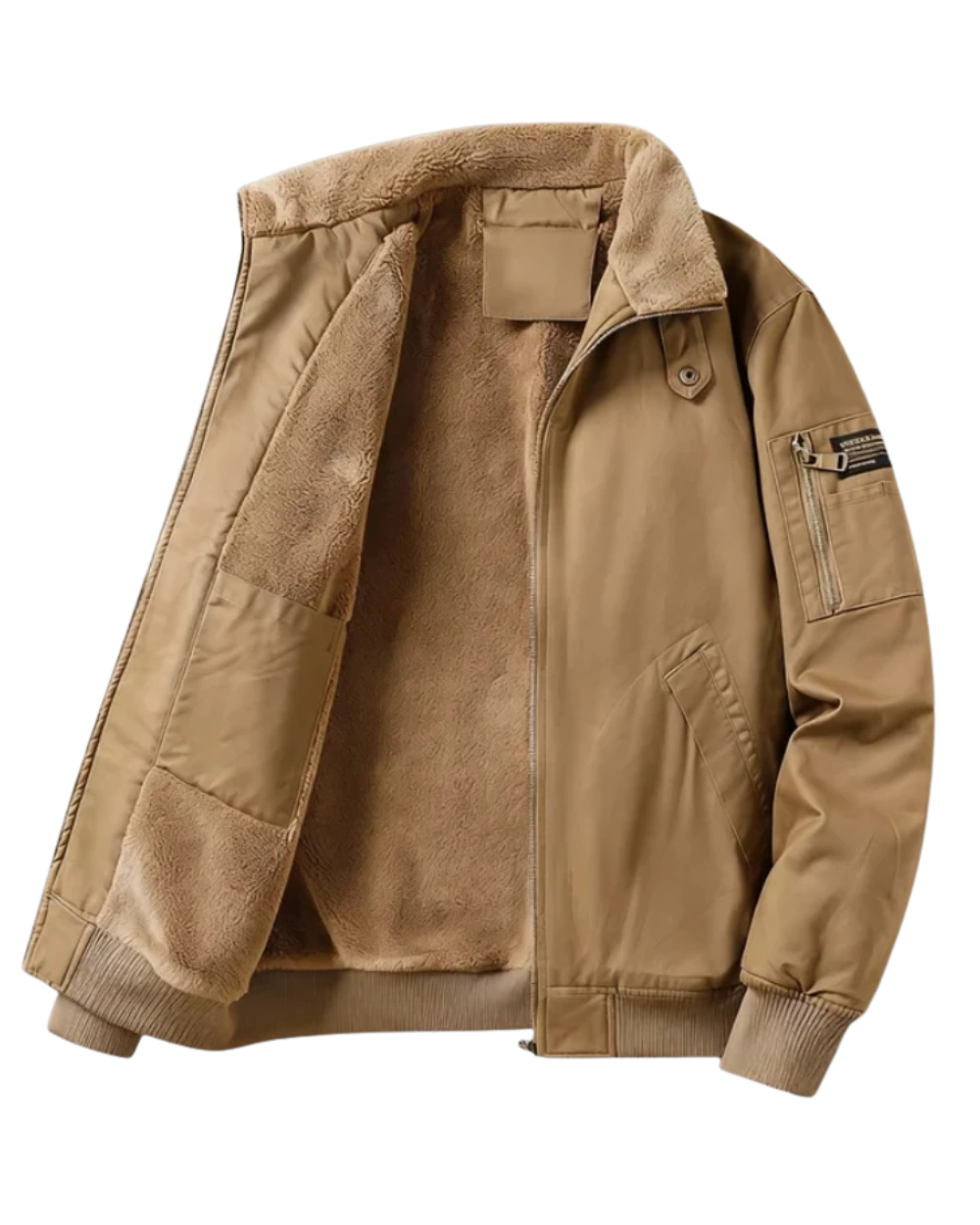 TROY I Chaqueta de algodón con forro polar
