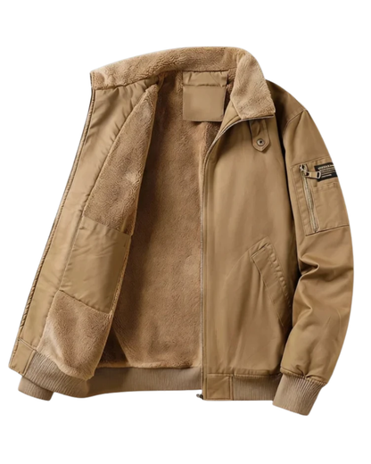 TROY I Chaqueta de algodón con forro polar