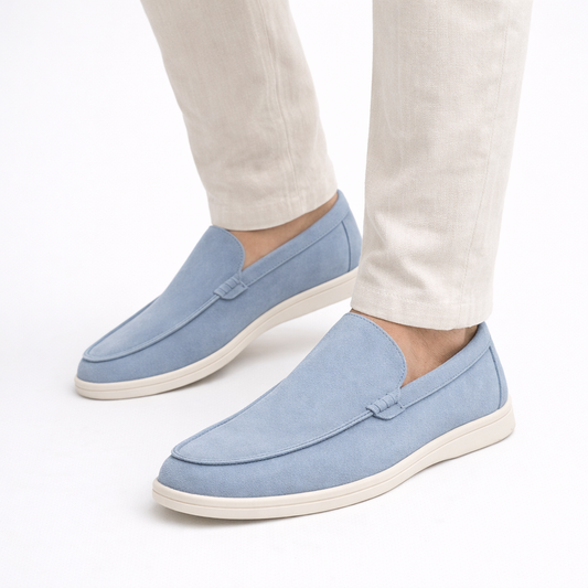 LENO I Elegantes mocasines de ante