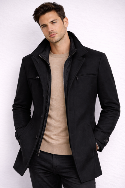 TROX I Elegante abrigo de lana