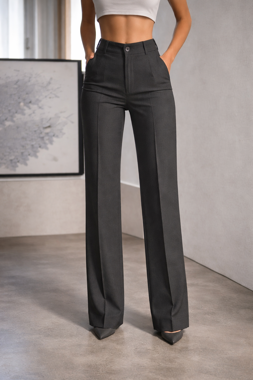 ⌛ Solo 3 giorni in più: 50% di sconto su tutto! ⏰Pantaloni da completo da donna a vita alta