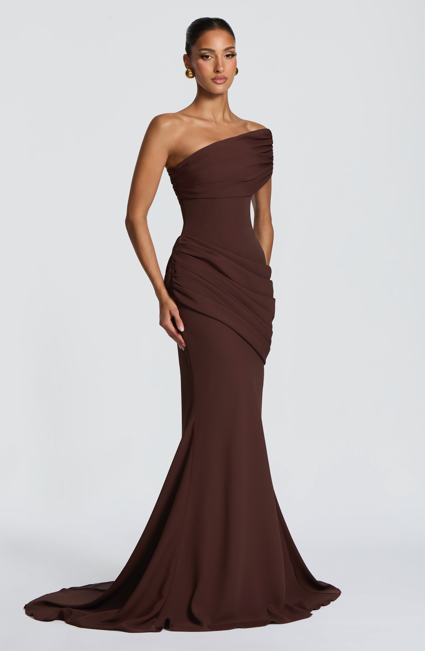 KASIA I Vestido de capa caída